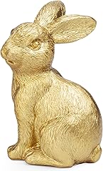 MAIBAOTA Large Gold Bunny Easter Decoration for Home Spring Decoration for Home Table Decor Rabbit Figurines